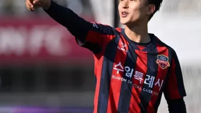 물오른 득점 감각 수원FC 이승우 2경기 연속골