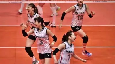 한국 여자 배구 대표팀 세계 선수권 대회 결전의 땅 입성
