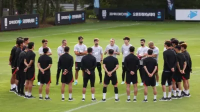 벤투호 국내파 파주 트레이닝 센터 집결 월드컵 준비 돌입