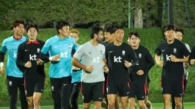 벤투호 선수들 유럽파 포함 카타르 도하 입성
