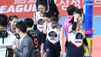 16연승 도전 실패 현대건설, 야스민 허리 디스크 시술 악재