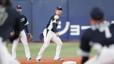 WBC 한국 대표팀 일본 오릭스와 연습경기 3실책 패배