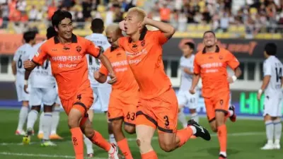 강원FC, 인천 유나이티드와의 치열한 경기에서 귀중한 1-1 무승부로 승점 1 획득