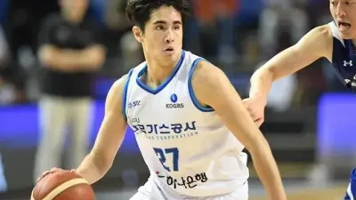 한국가스공사, 10연패 탈출… 벨란겔-니콜슨 주도로 부산 KCC 꺾어