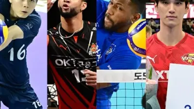 프로배구 3라운드, 1위 우리카드의 6연승 vs. 5위 한국전력의 부활 경쟁