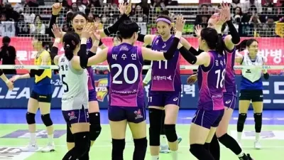 V리그 여자부 1위 다툼, 현대건설 vs 흥국생명