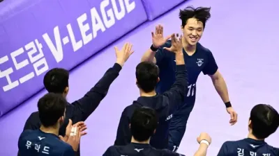 경기의 해결사 '대한항공'의 영웅, 임동혁!
