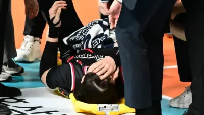 정관장, 플레이오프 앞두고 아웃사이드 히터 이소영 부상