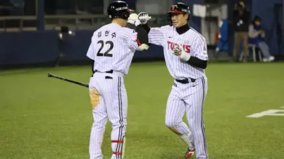 LG 홍창기, 역전 승리의 주역으로 등극!