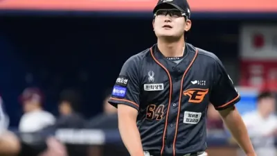 한화 이글스 김서현, 1군 엔트리에서 말소된 이유는?