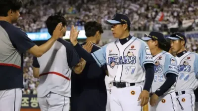 이승엽 감독의 두산 베어스, KIA 타이거즈에 이틀 연속 역전승으로 5연승 달성