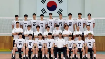 한국 남자배구, 11년 만의 세계선수권 앞두고 첫 실전 모의고사