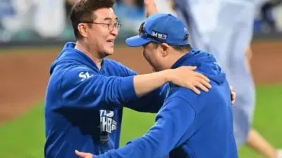 삼성 박진만 감독 “팀도 살고 나도 살았다…이제 목표는 플레이오프 돌풍”