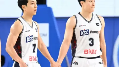 ‘MVP 5인’ KCC, 응집력 붕괴로 홈 첫 패배