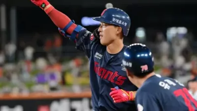 FA 50억 노진혁, 2년 연속 퓨처스 캠프…입지 회복 시험대