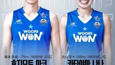 우리은행, 아시아쿼터 영입 완료…다음 시즌 다크호스 전력 완성