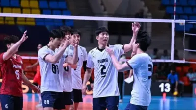 한국, 오만에 진땀승…AVC컵 준결승 진출 청신호