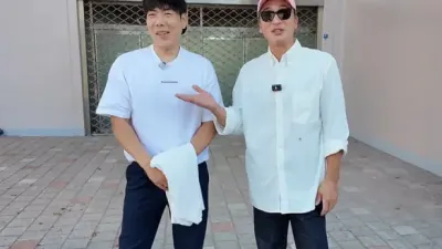 강정호, 키움 팬들 앞에 섰다…“조금만 힘내시라”