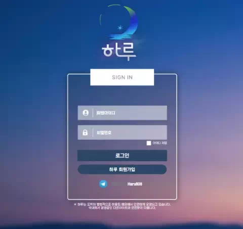 하루 먹튀