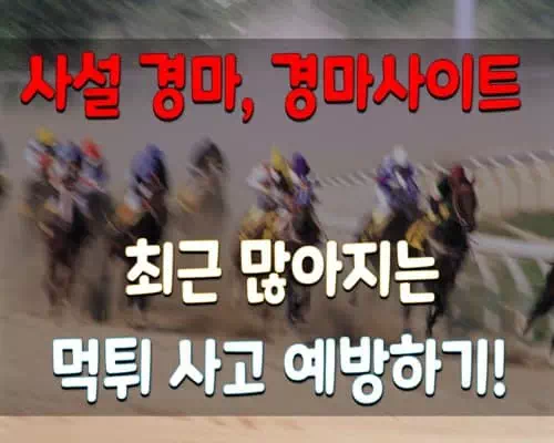 사설 경마 사이트