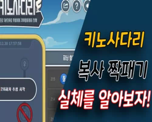 키노사다리 짝패기