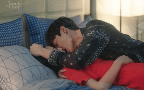 이민호 전지현 혀 키스씬