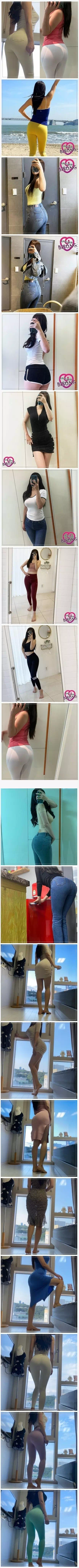 레깅스에 딱 맞는 애플힙