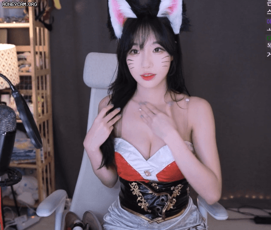 섹시한 토끼 컨셉 수련수련