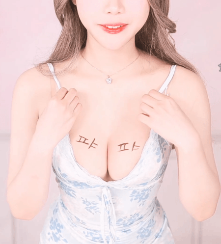 팬서비스 지리는 여캠 BJ에디린