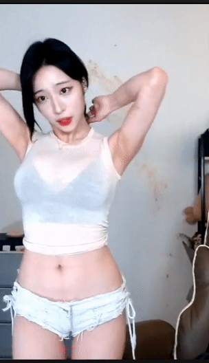 BJ유화 허리춤 섹시하네