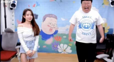 게스트 여캠 앞에서 좋아죽는 봉준이