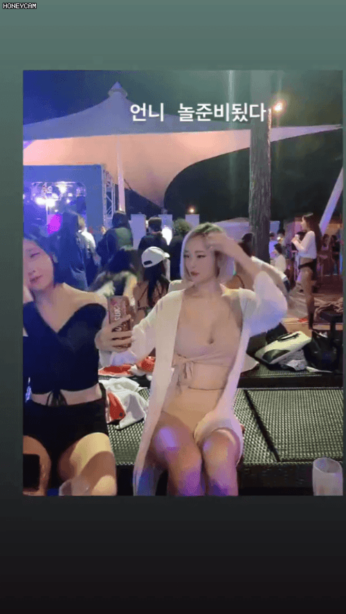 썸머파티를 초토화 시킨 두산 치어리더 누나들