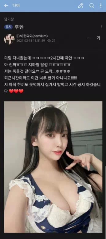 점점 예뻐지는 퀸다미