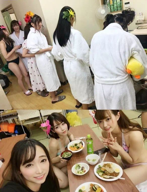 AV 배우들의 식사