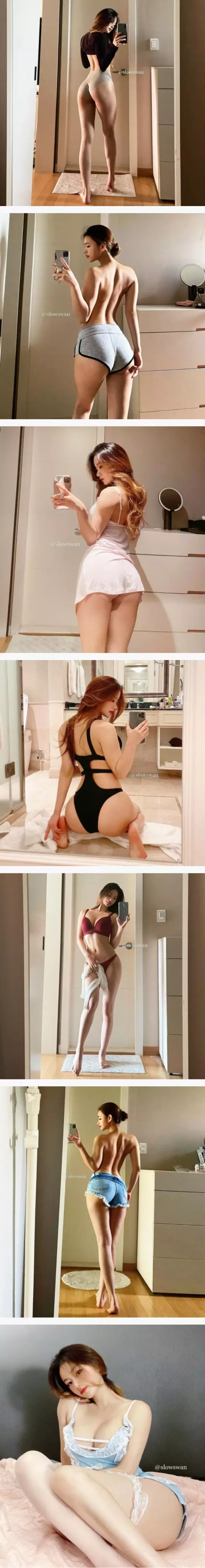 건강한 미녀 뒤태