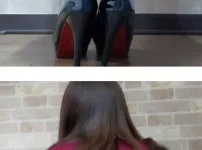 하체가 좋은 옆집 누나
