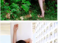 가슴 허리 다리 비율이 넘사