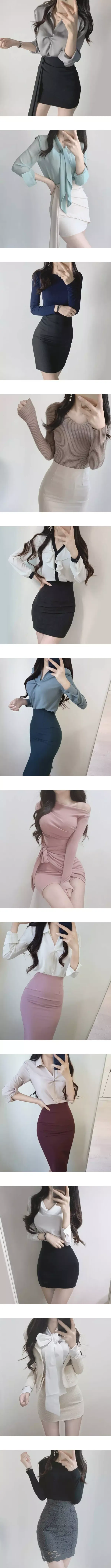 여직원 오피스룩